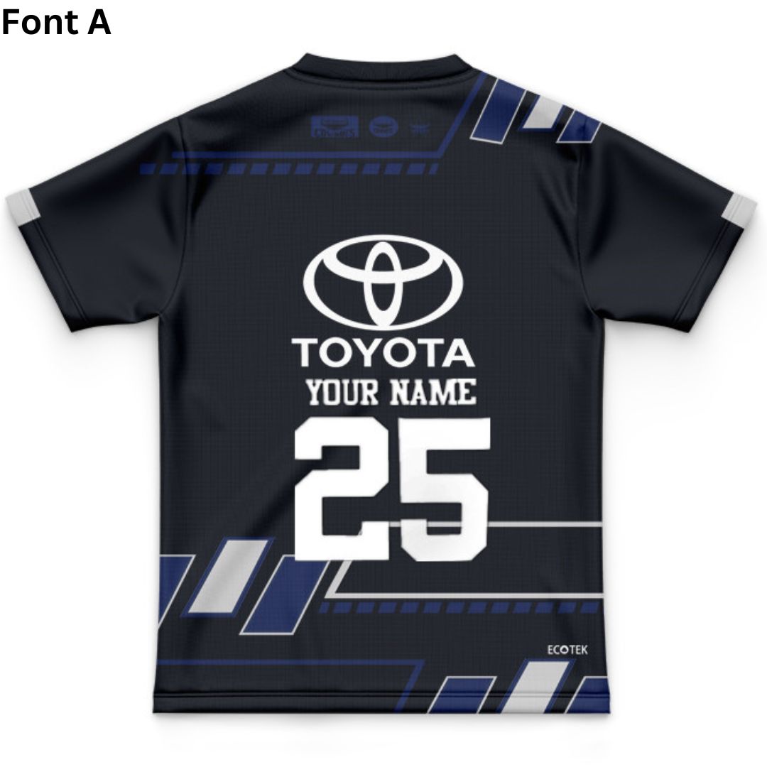 North Queensland Cowboys 2025 Kids Black Training Jersey