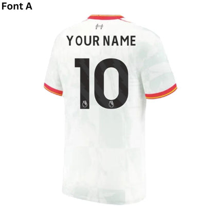Liverpool 2024/25 Third Jersey Shirt (Add Your Own Name & Number)