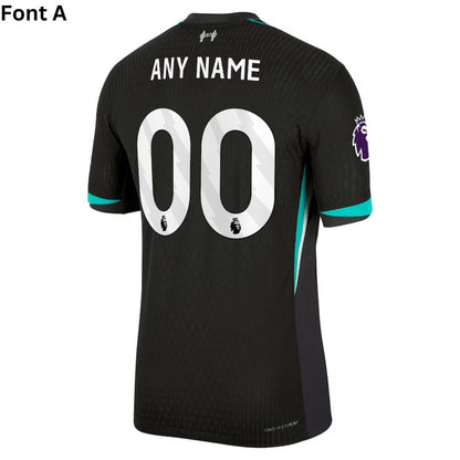 Liverpool 2024/25 Away Jersey Shirt (Add Your Own Name & Number)