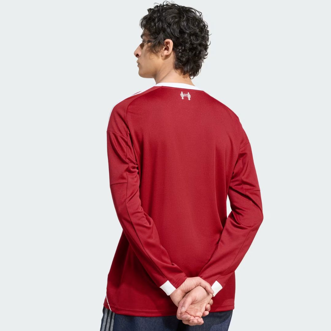 Liverpool 2025/26 Long Sleeve Home Jersey Shirt
