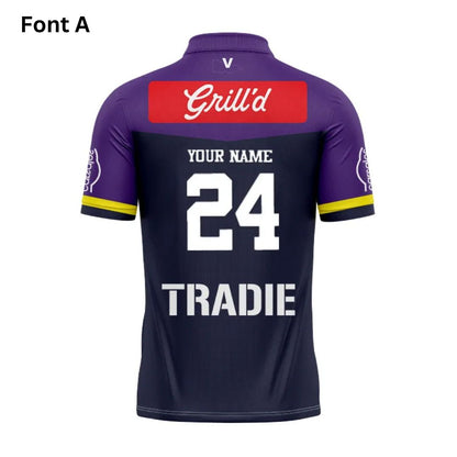 Melbourne Storm 2025 Home Polo Shirt
