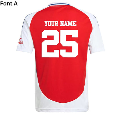 Arsenal Gunners 2024/25 Home Jersey Shirt Player's Edition