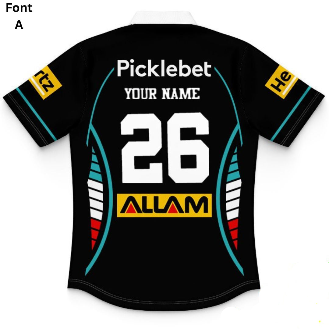 Penrith Panthers Kids 2026 Heritage Polo Shirt