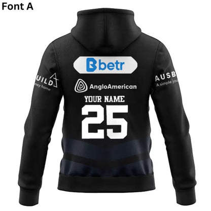 Redcliffe Dolphins 2025 Coaches Training Hoodie with Zipper
