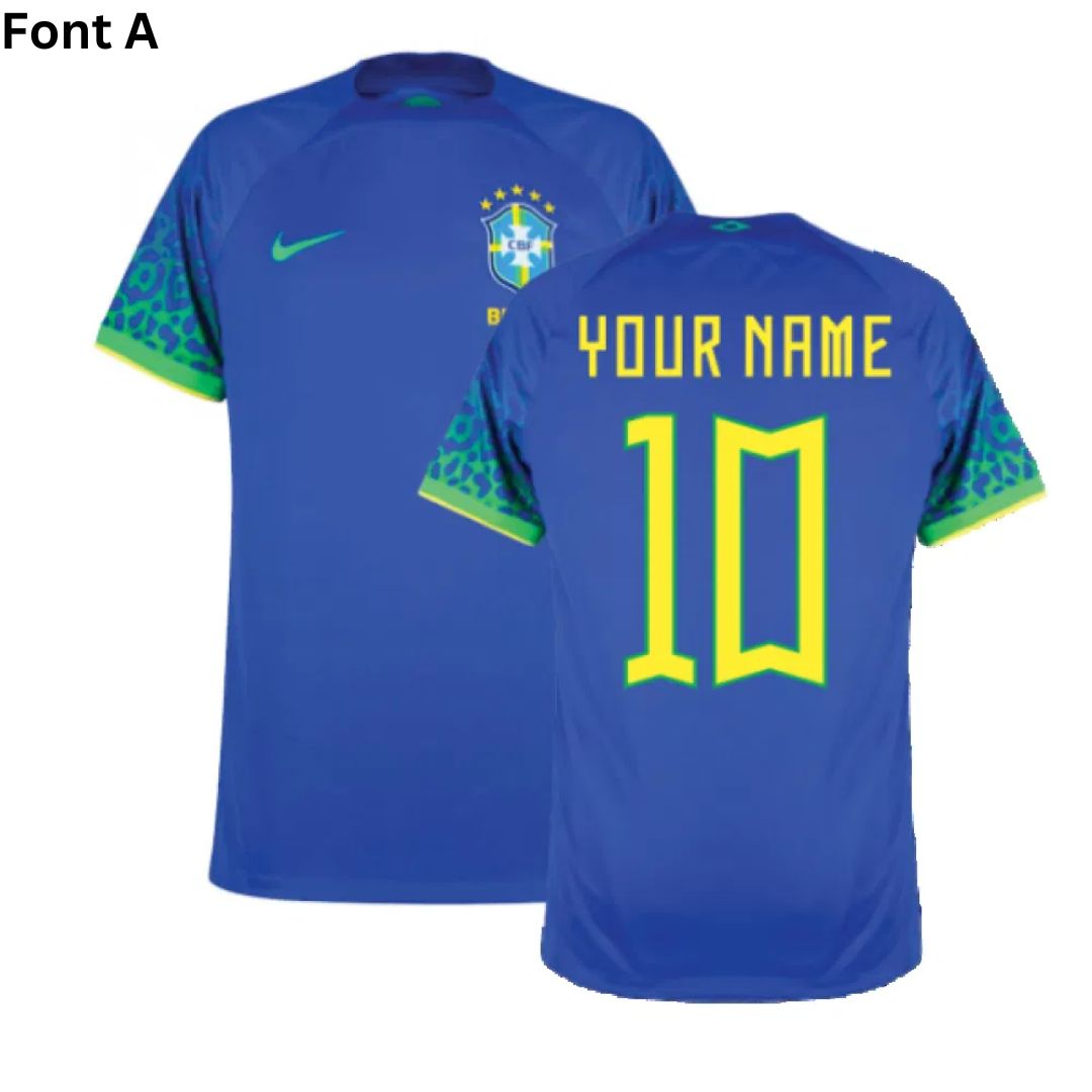 Brazil 2022 World Cup Away Jersey Shirt