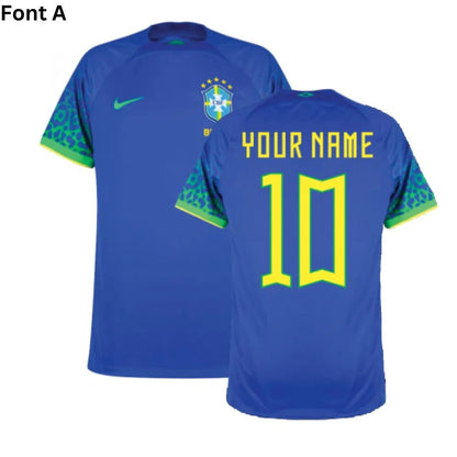 Brazil 2022 World Cup Away Jersey Shirt