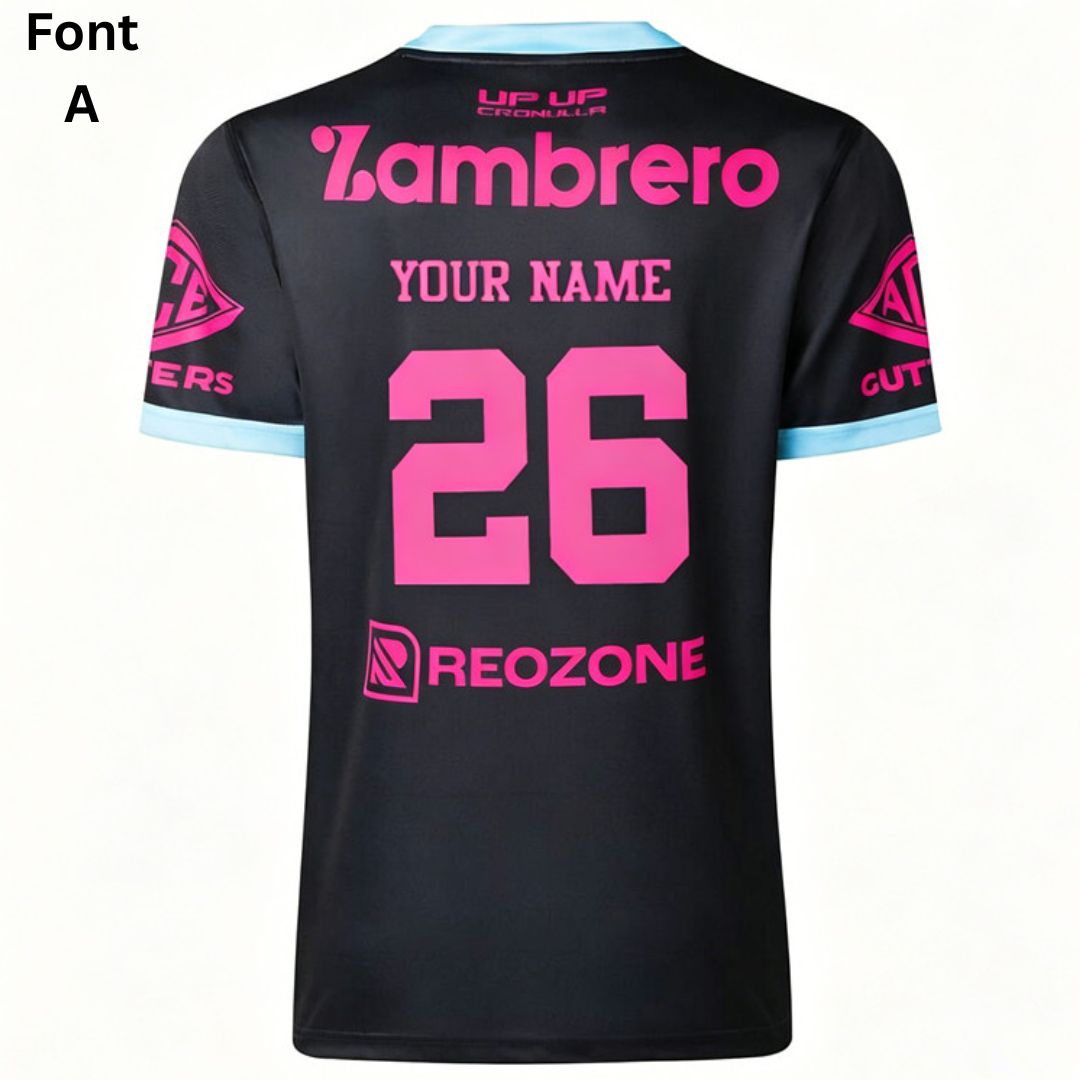Cronulla Sutherland Sharks 2026 Women In League Jersey