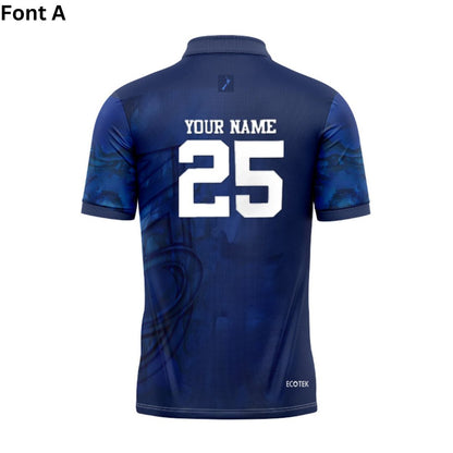 New Zealand Warriors 2025 Warm Up Polo Shirt