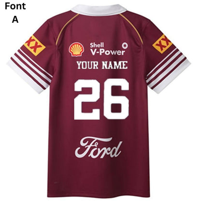 Queensland Maroons 2026 State Of Origin Jersey