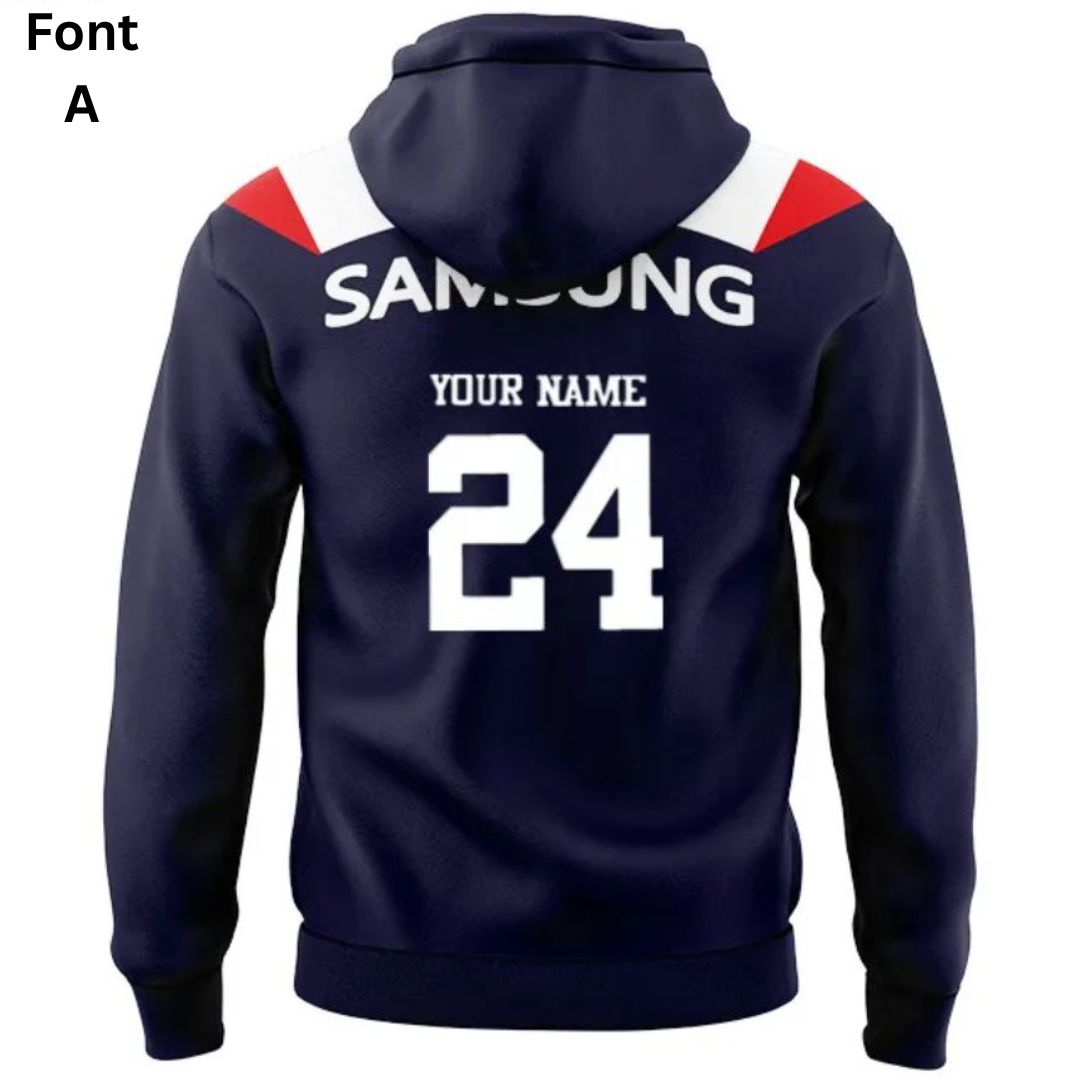 Sydney Roosters 2024 Home Hoodie with Zipper