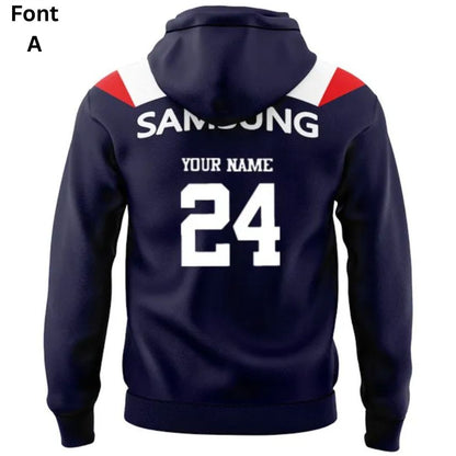 Sydney Roosters 2024 Home Hoodie with Zipper