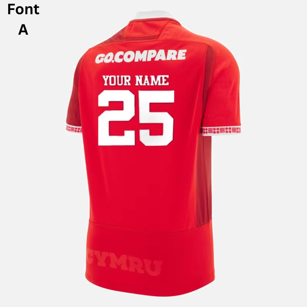 Wales Dragons Rugby 2025/26 Home Jersey