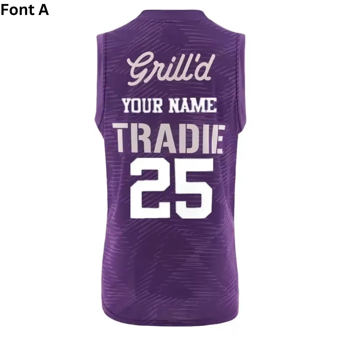 Melbourne Storm 2025 Purple Training Singlet
