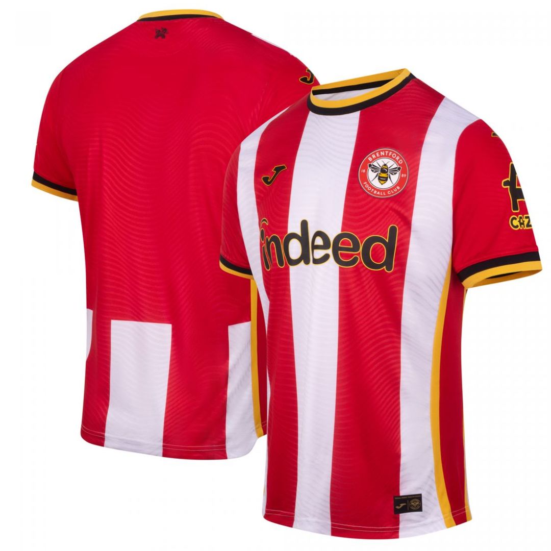 Brentford 2026/27 Van Den Berg #4 Home Jersey Shirt