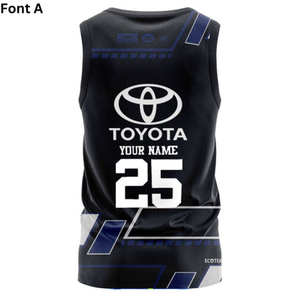North Queensland Cowboys 2025 Black Training Singlet