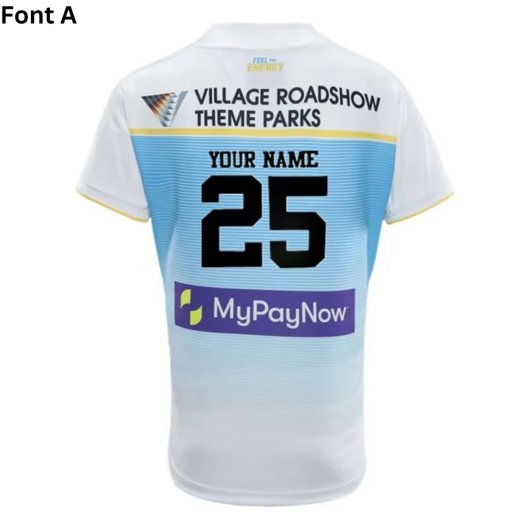 Gold Coast Titans 2025 Away Polo Shirt
