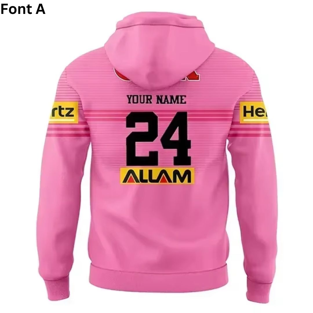 Penrith Panthers 2025 Away Hoodie with Zipper