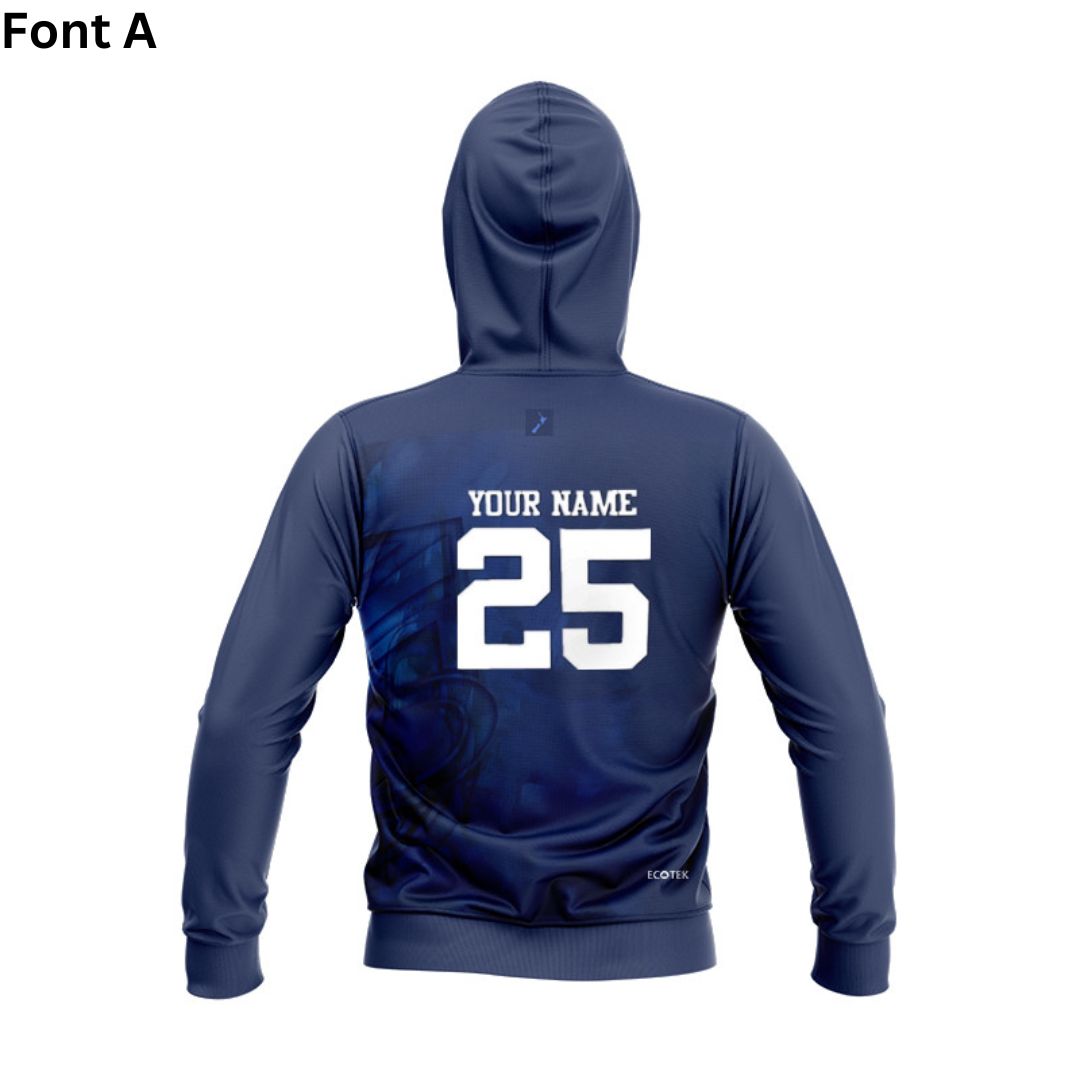 New Zealand Warriors 2025 Kids Warm Up Hoodie