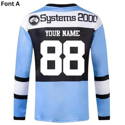 Cronulla Sutherland Sharks 1988 Long Sleeve Retro Jersey