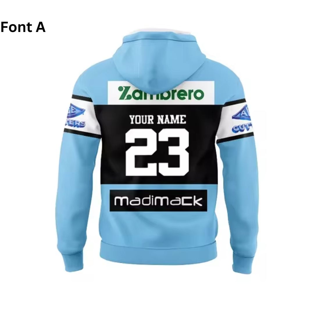 2024 Cronulla Sutherland Sharks Home Hoodie