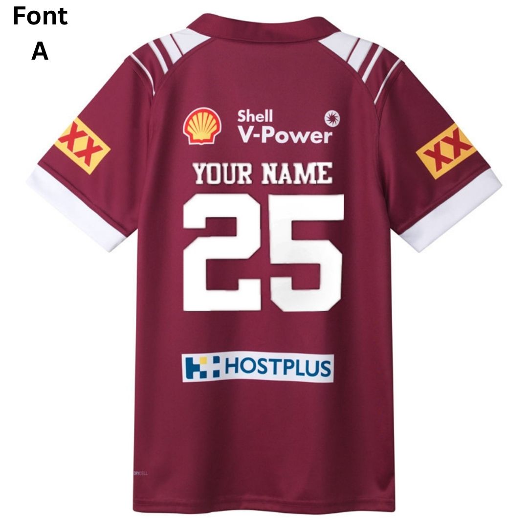 Queensland Maroons 2025 State Of Origin Jersey