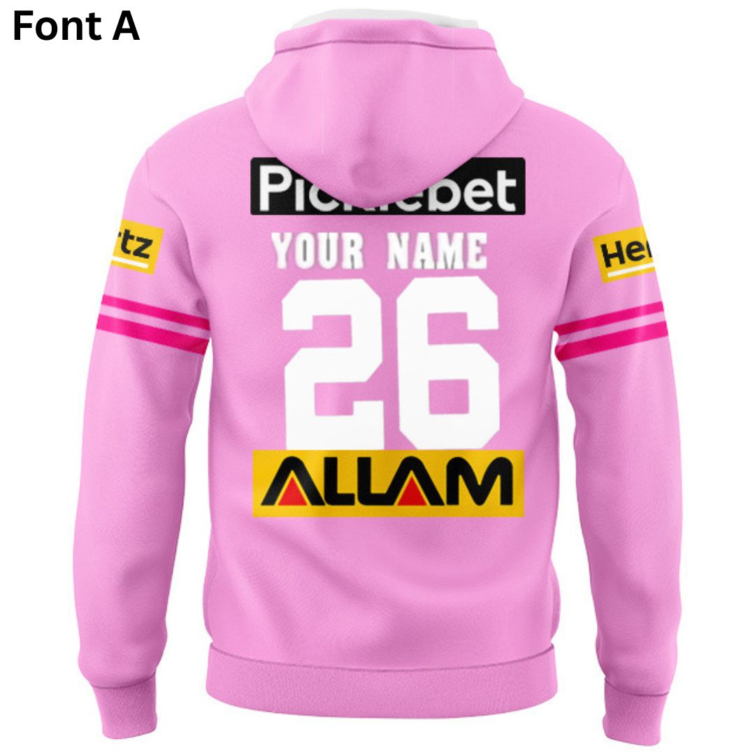 Penrith Panthers 2026 Pink Training Hoodie