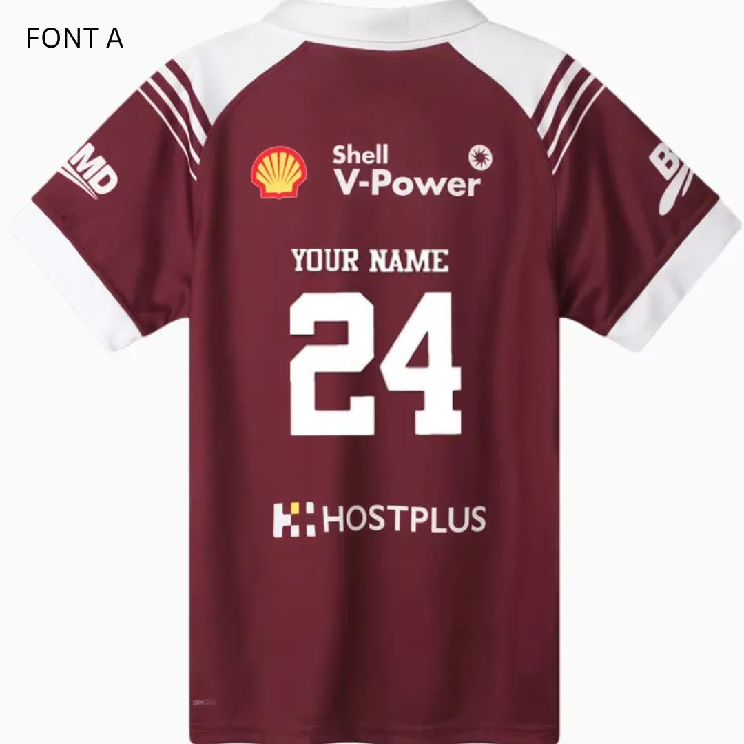 Queensland Maroons 2024 State Of Origin Harvey Norman Jersey