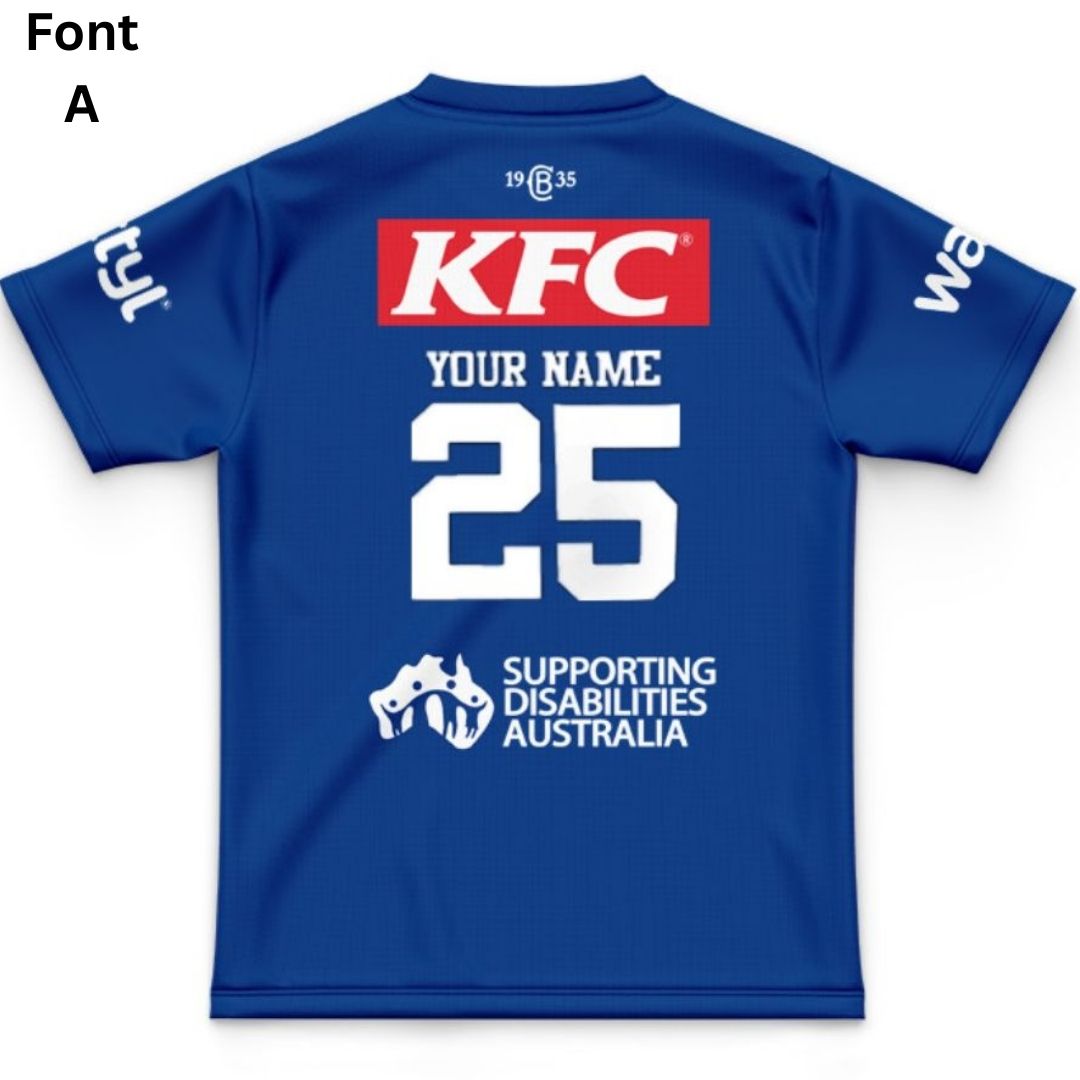 Canterbury Bankstown Bulldogs 2025 Away Jersey