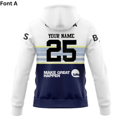 North Queensland Cowboys 2025 Away Hoodie with Zipper