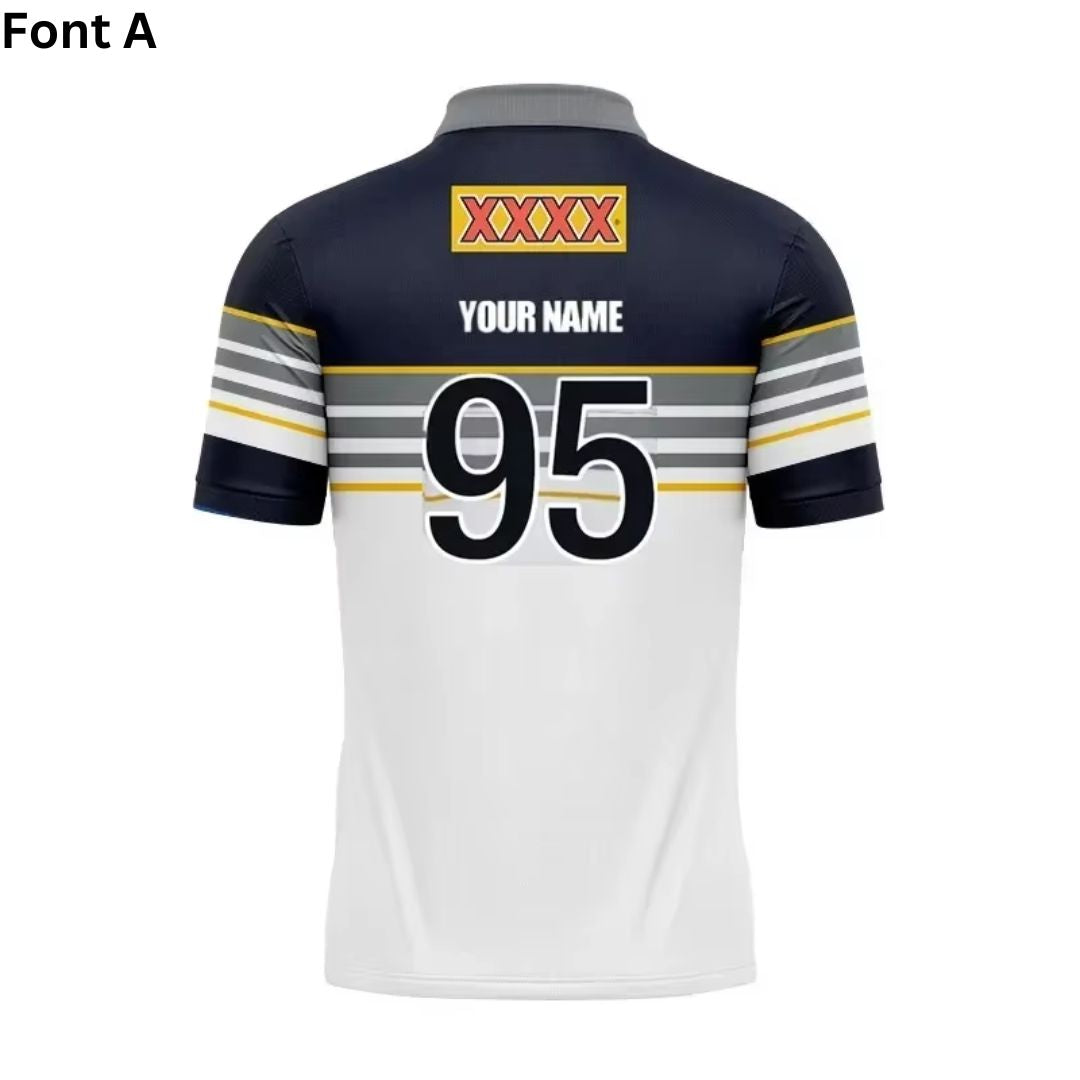 North Queensland Cowboys 1995/96 Retro Home Polo Shirt
