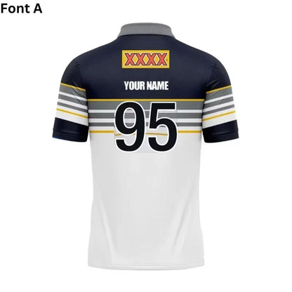 North Queensland Cowboys 1995/96 Retro Home Polo Shirt