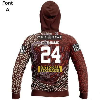 Brisbane Broncos Kids Indigenous Hoodie