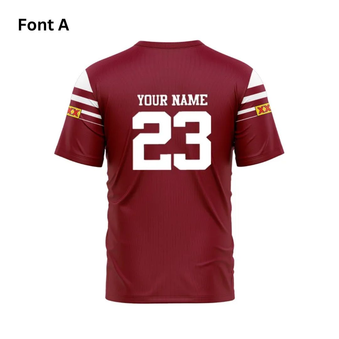 Queensland Maroons 1995 State Of Origin Retro Jersey