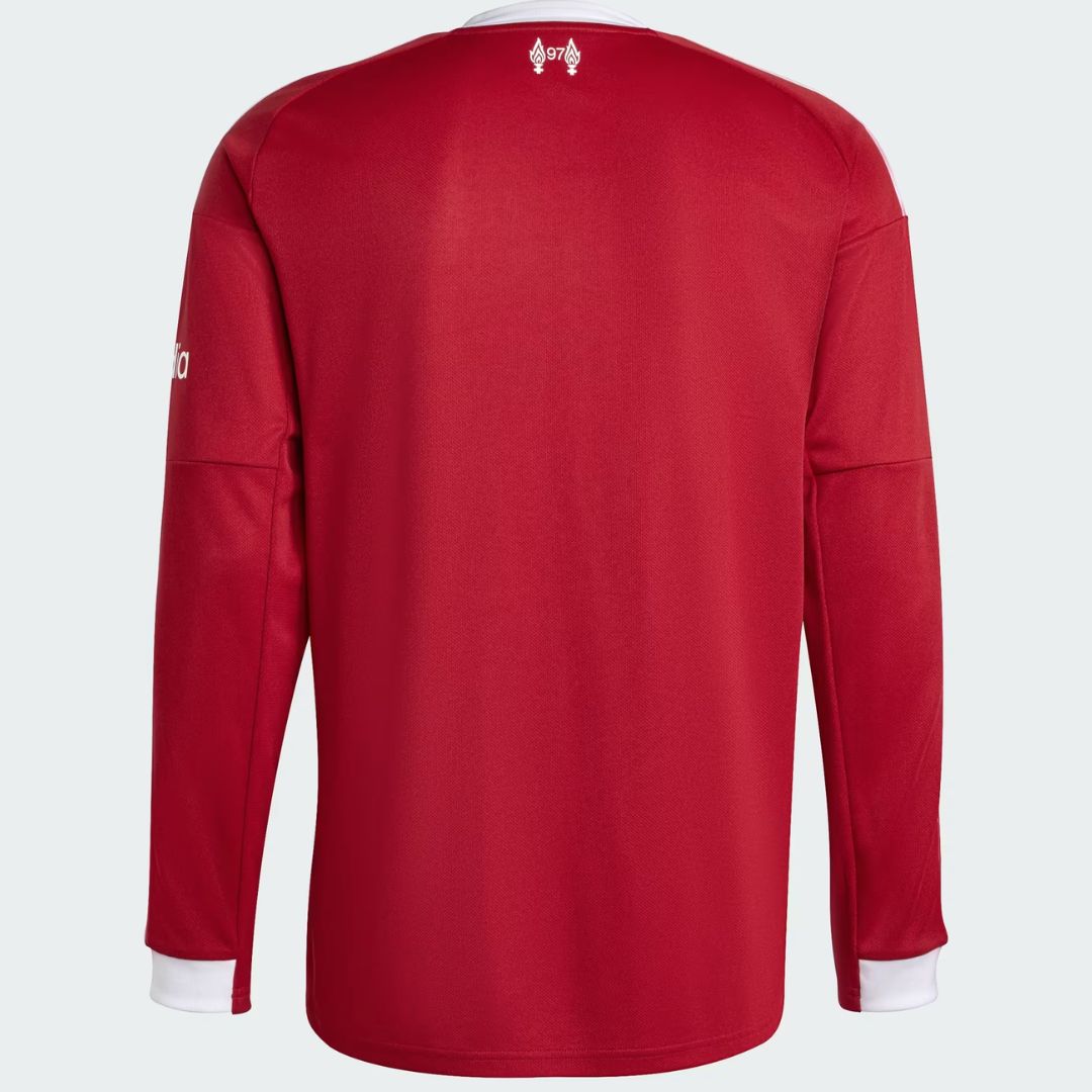 Liverpool 2025/26 Long Sleeve Home Jersey Shirt