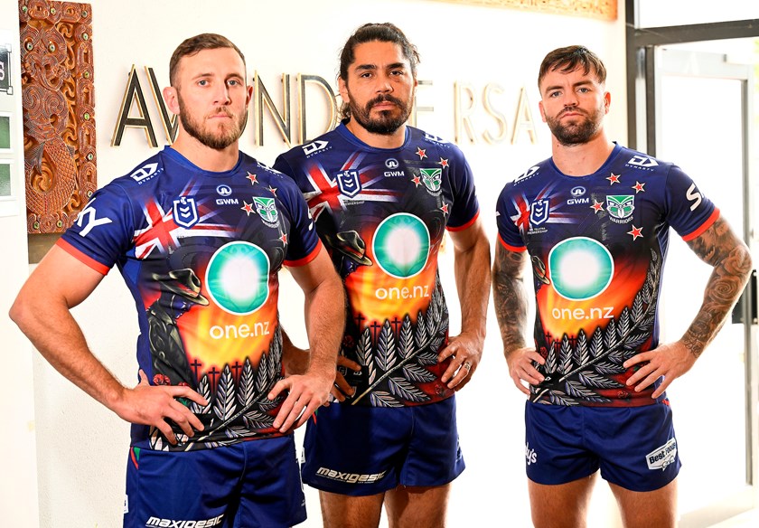 New Zealand Warriors 2024 ANZAC Jersey