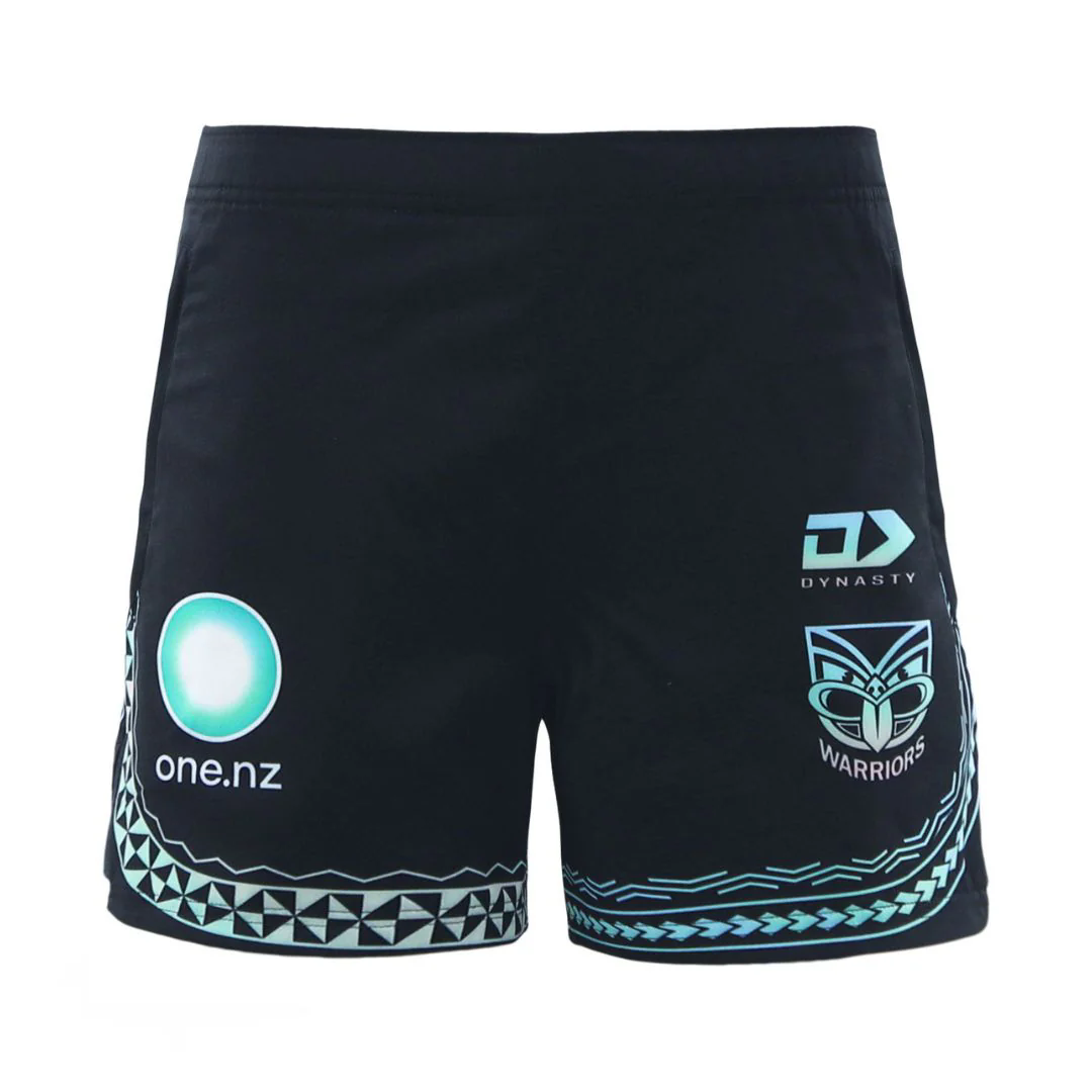 New Zealand Warriors 2025 Pasifika Gym Shorts