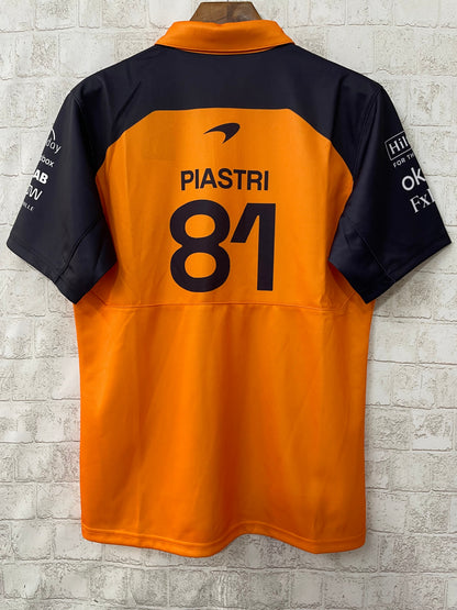 Oscar Piastri McLaren Formula 1 Team Polo Shirt