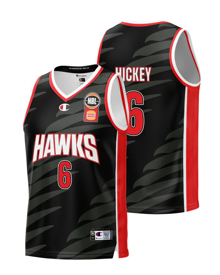 Illawarra Hawks 2024/25 William Hickey #6 Primary Jersey