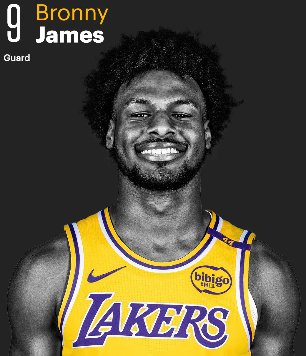 Los Angeles Lakers 2024/25 James JR. #9 Home Jersey