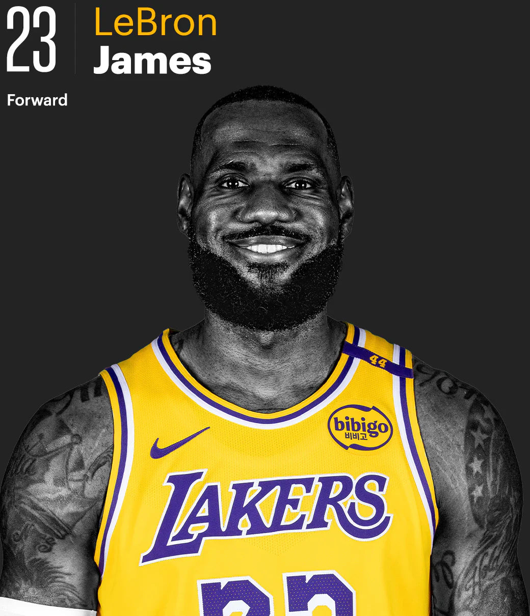 Los Angeles Lakers 2024/25 LeBron James #23 Home Jersey