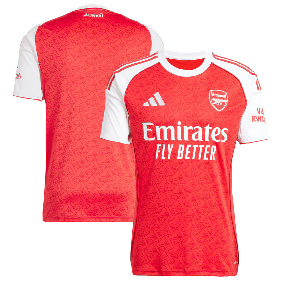 Arsenal Gunners 2025/26 Players Edition Home Jersey Shirt
