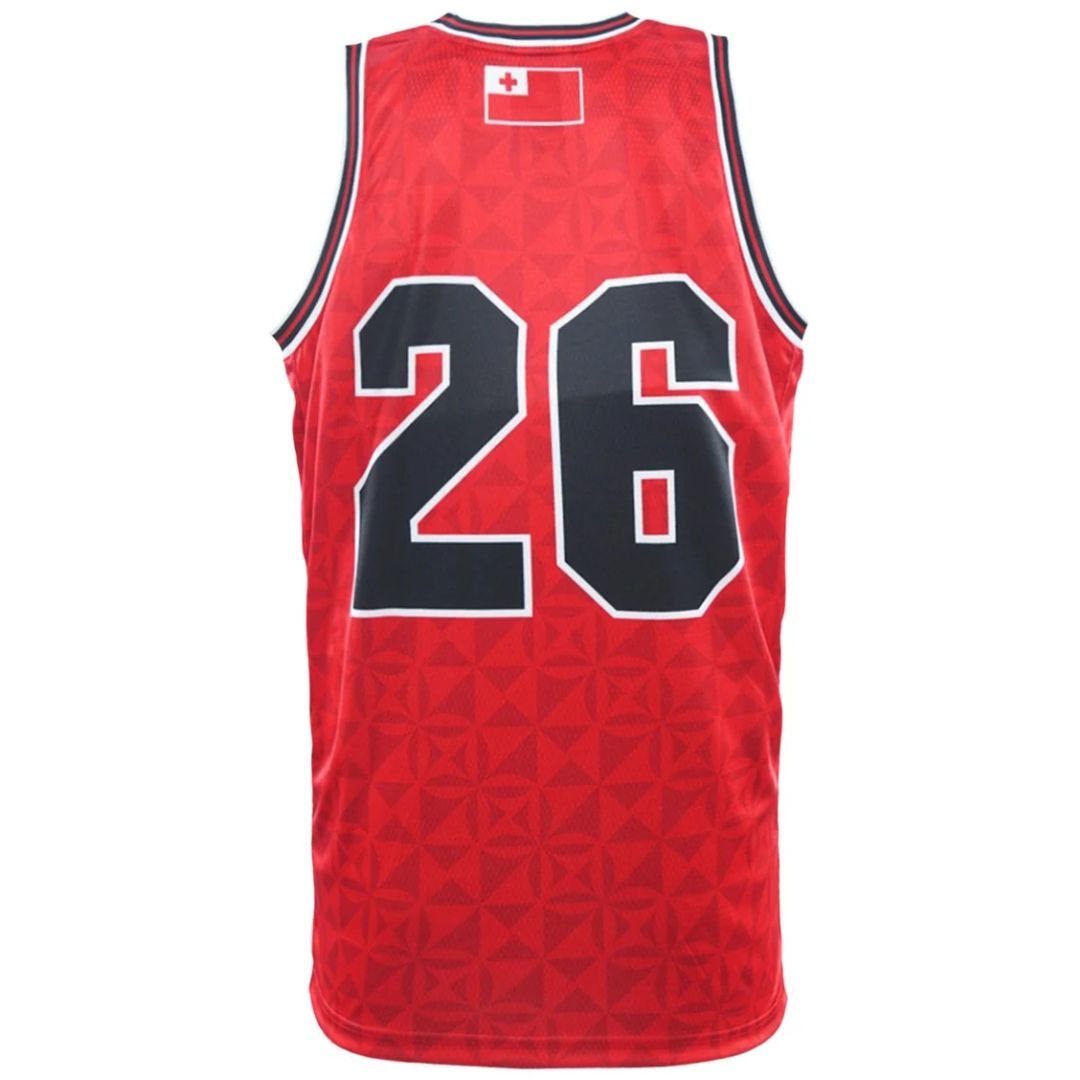Mate Ma'a Tonga Basketball Singlet