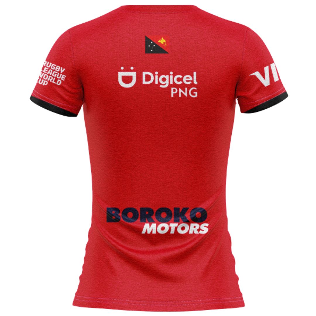Papua New Guinea Kumuls 2026 World Cup Women's Secondary Shirt