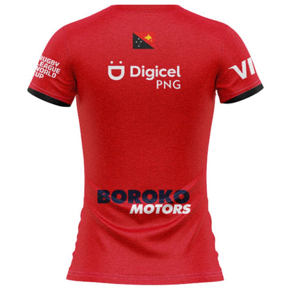 Papua New Guinea Kumuls 2026 World Cup Women's Secondary Shirt