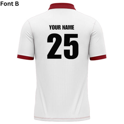 British & Irish Lions 2025 White Training Polo Shirt