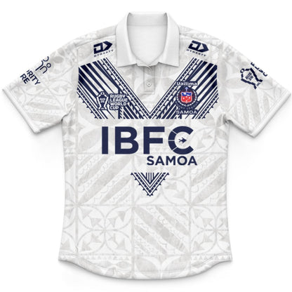 Toa Samoa 2026 Kids World Cup Away Polo Shirt and Shorts Kit