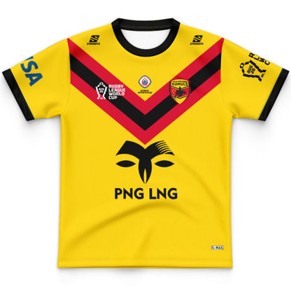 Papua New Guinea Kumuls 2026 World Cup Kids Jersey