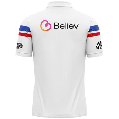 England 2026 Rugby League World Cup Home Polo Shirt