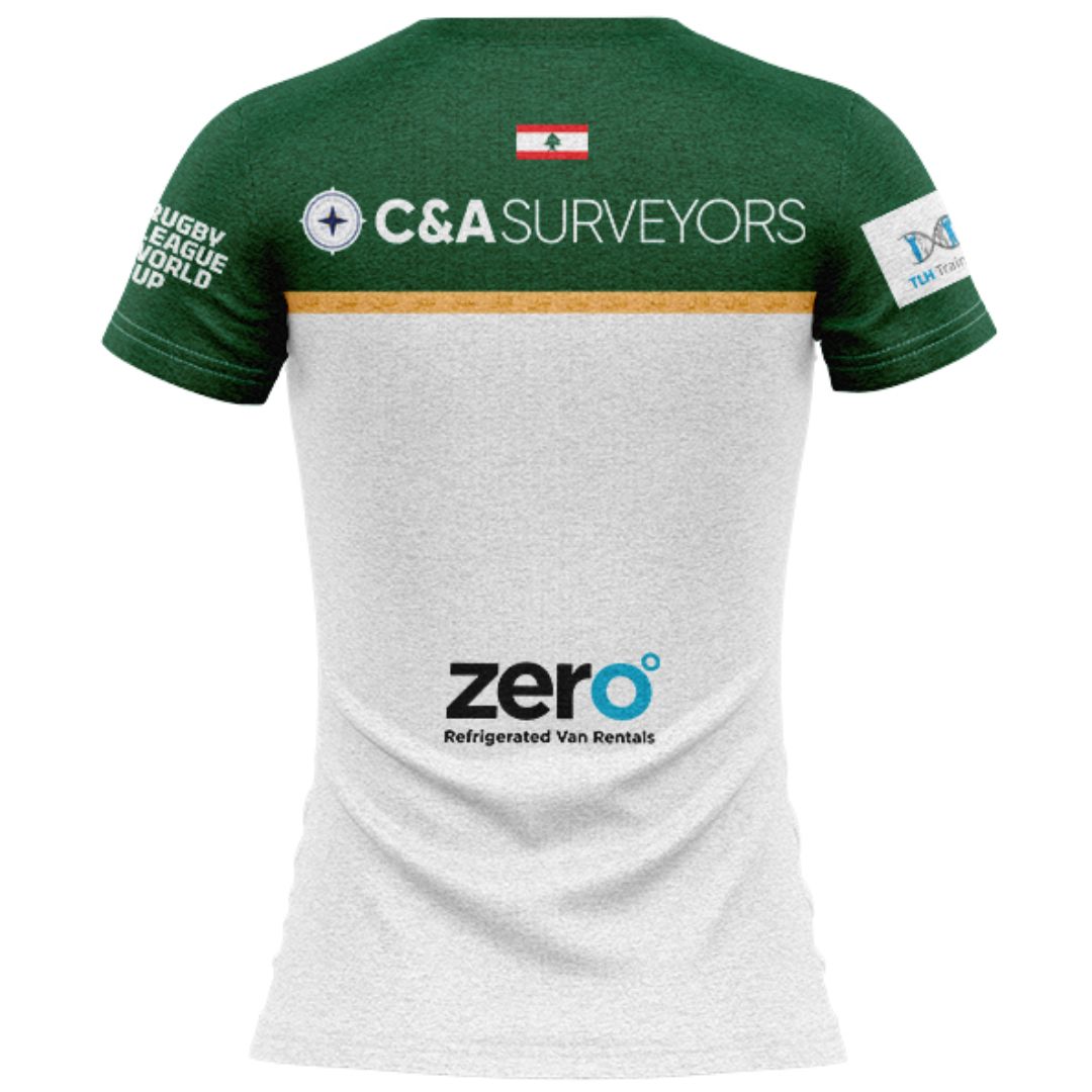 Lebanon Cedars 2026 World Cup Women's Away Shirt