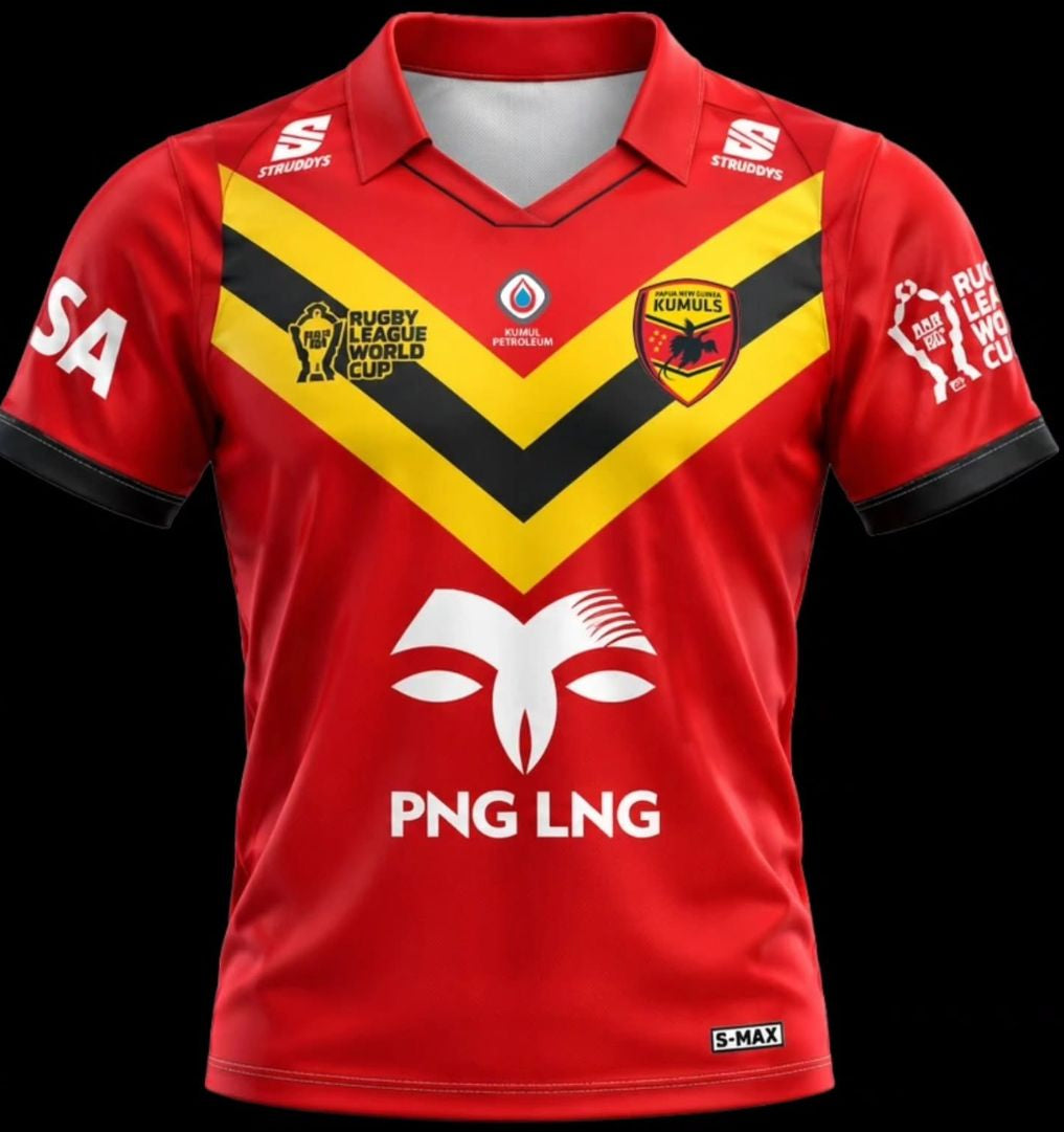 Papua New Guinea Kumuls 2026 World Cup Secondary Jersey
